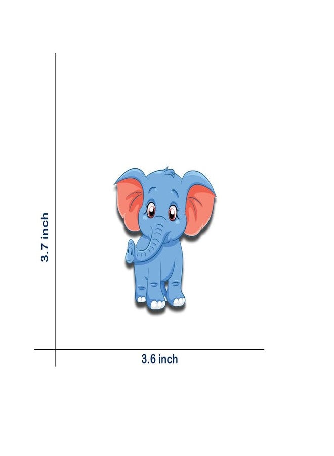Haoser Fridge Magnet for Kids, Wooden Cute Animal Magnets for Baby | Refrigerator Magnets for Toddlers Educational Learning Toy Gift| Animal Fridge Magnets-Pack of 8(Return Gifts) - Image 3